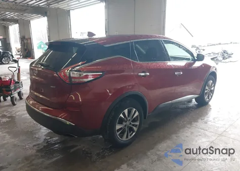 2016 Nissan Murano S из США, поврежденный, VIN 5N1AZ2MH0GN144579